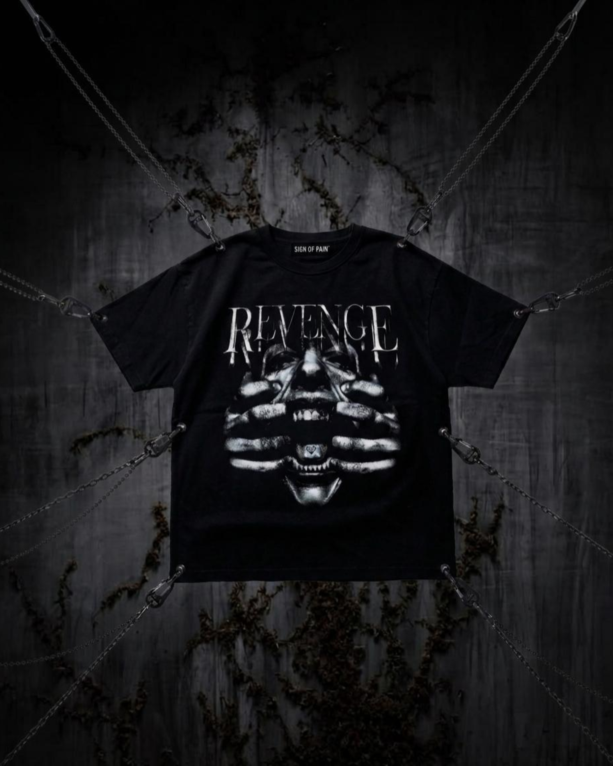 "REVENGE" Loose Boxy Tee